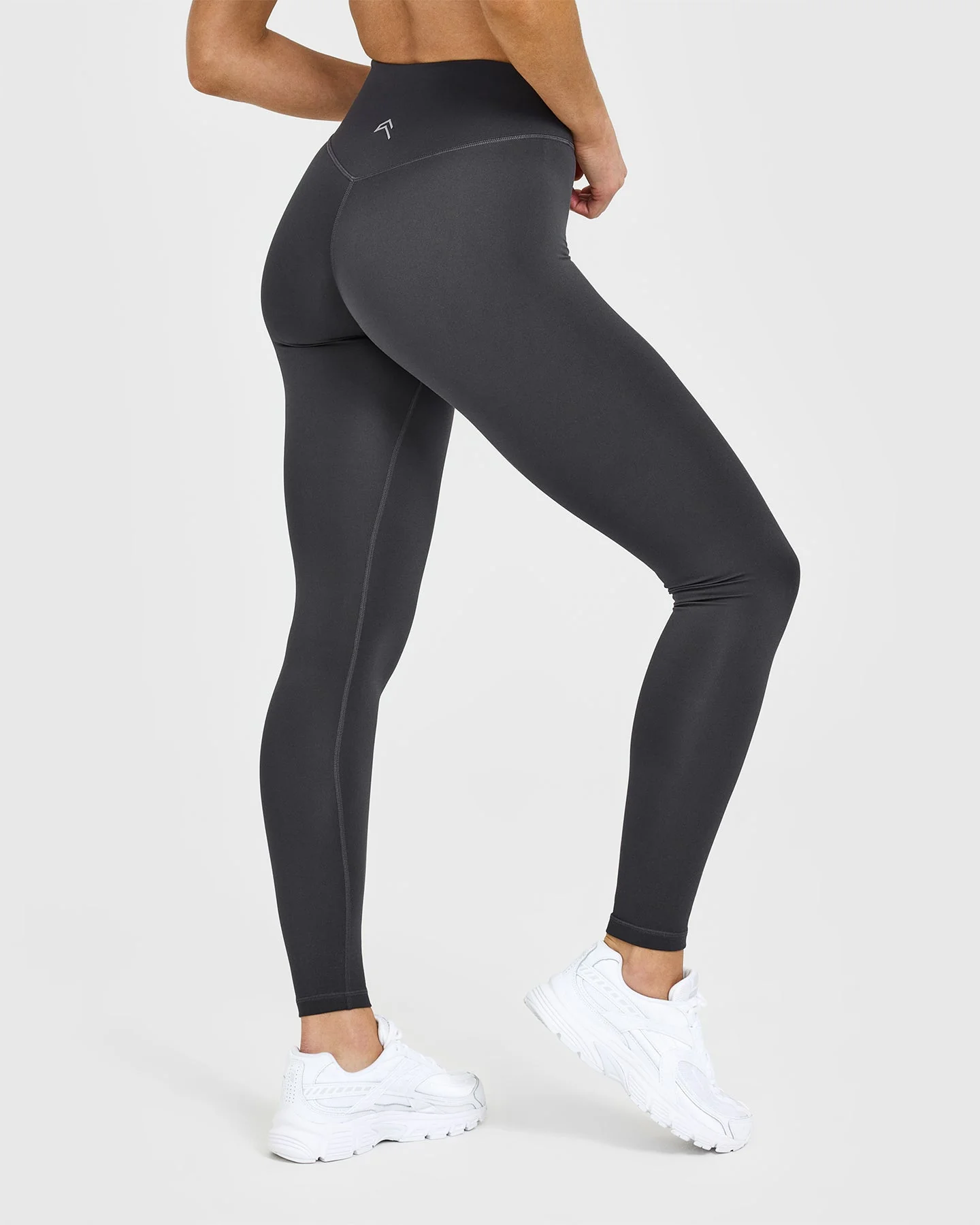 Timeless High Waisted Leggings | Coal