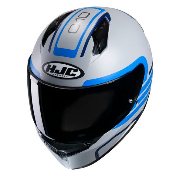 HJC C10 Full-Face Helmet - LITO - Grey / BlueRef: HJ1033-C366