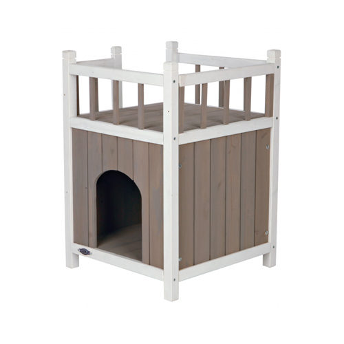 Trixie Natura Cat House with Balcony