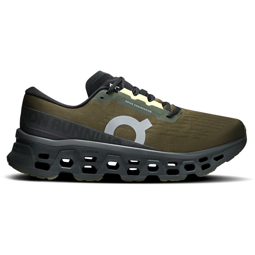 On Cloudmonster 3 Running Shoes Men - Olive | Eclipse