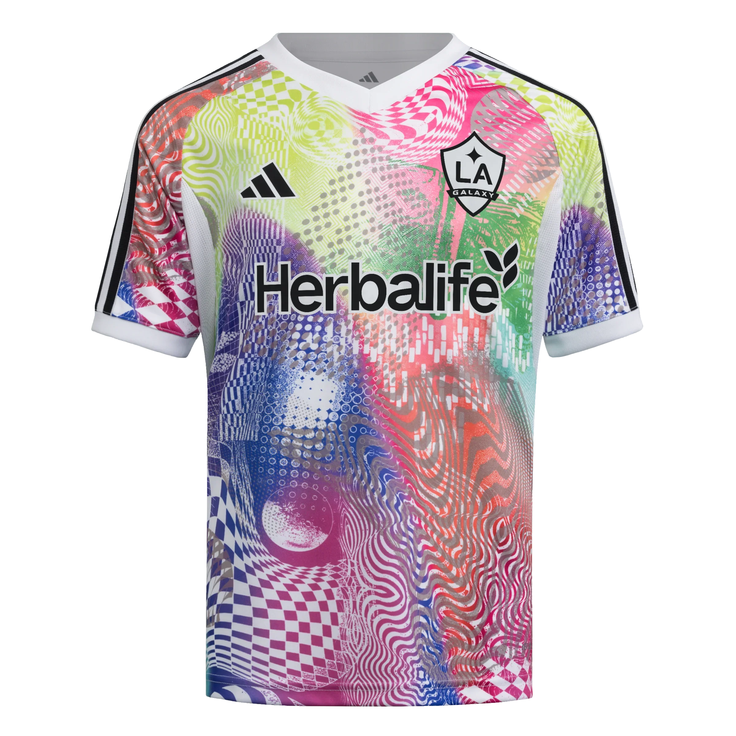 LA Galaxy 2025 Pride Pre‑Match Jersey