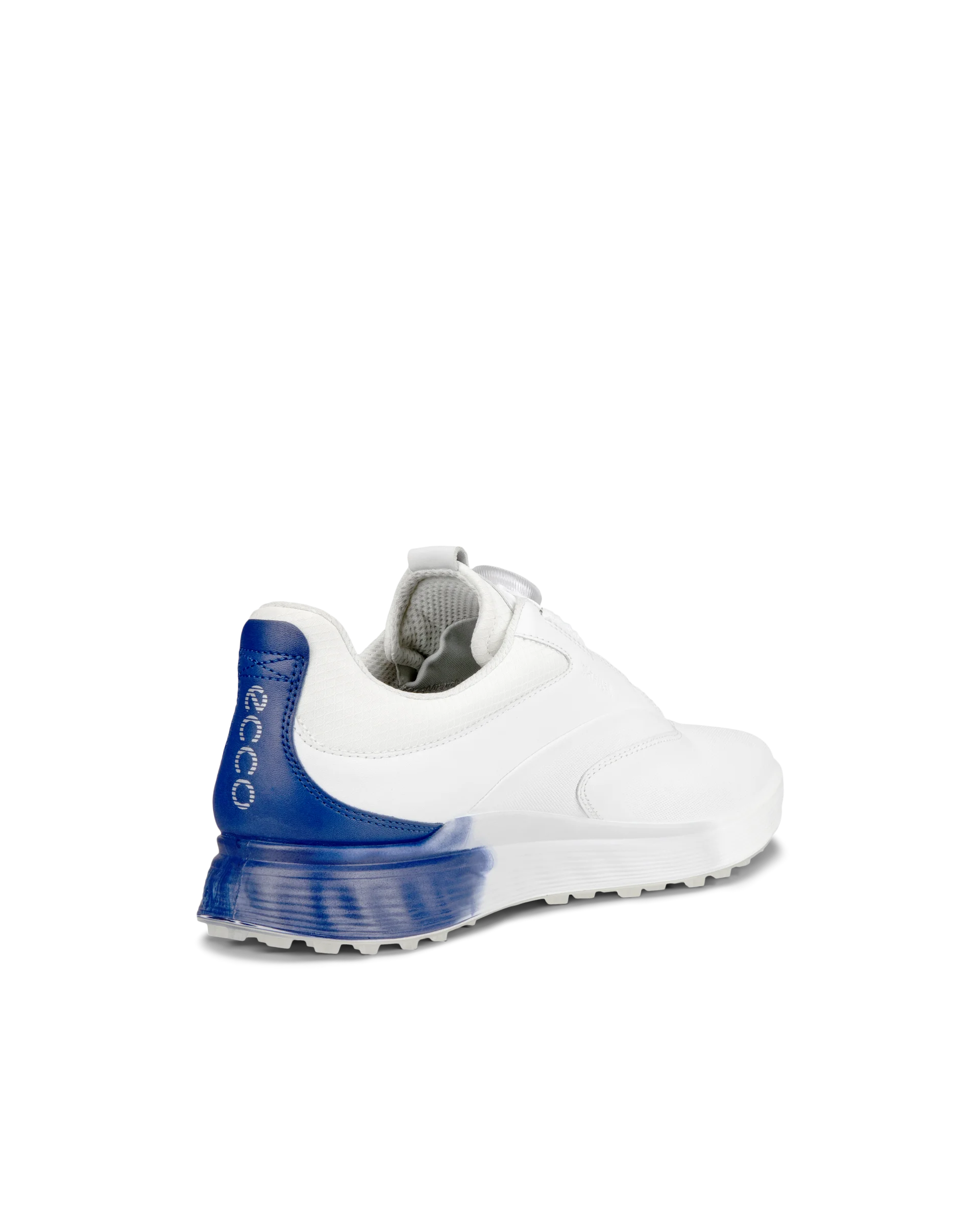 ECCO M Golf S-Three Herren Golfschuh aus Leder mit Gore-Tex Weiß