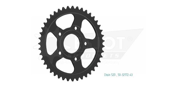Esjot crown 43 teethRef: Esjo00098A / 12113055