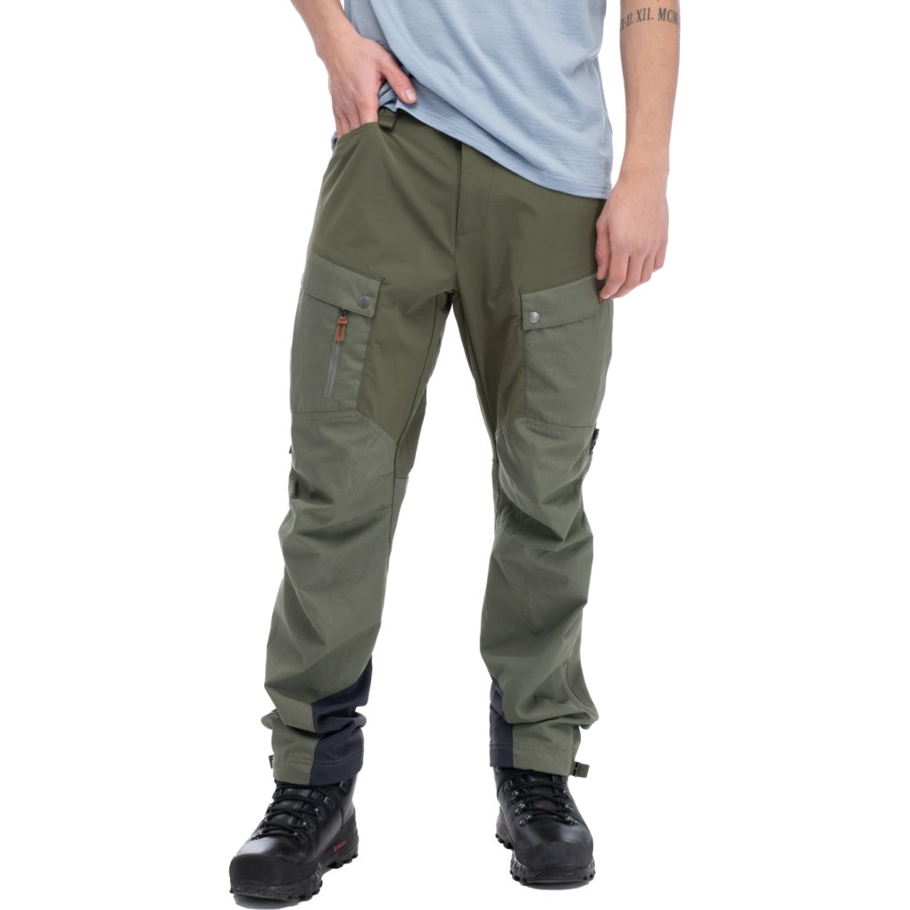 Bergans Nordmarka Favor Outdoor Pants Men - green mud/dark green mud