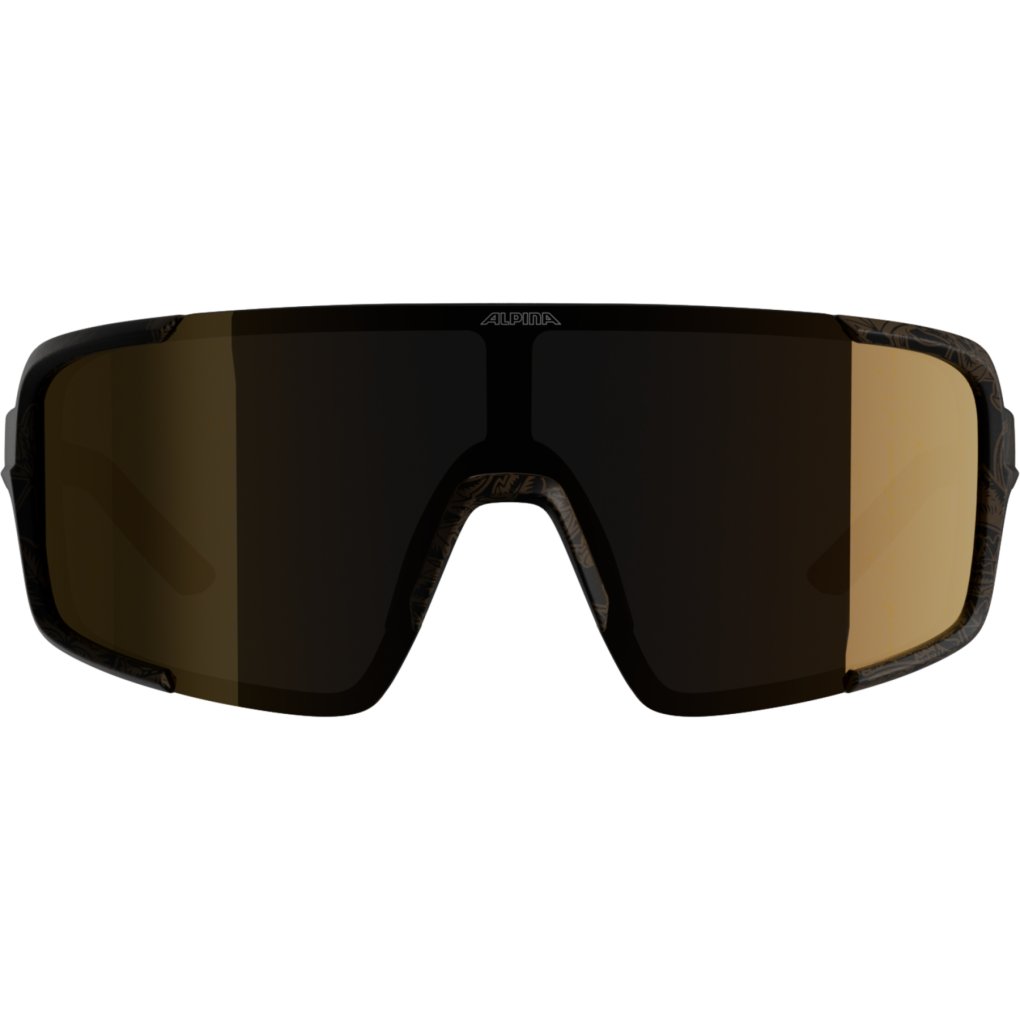 Alpina Lumin Glasses - black/gold mirror