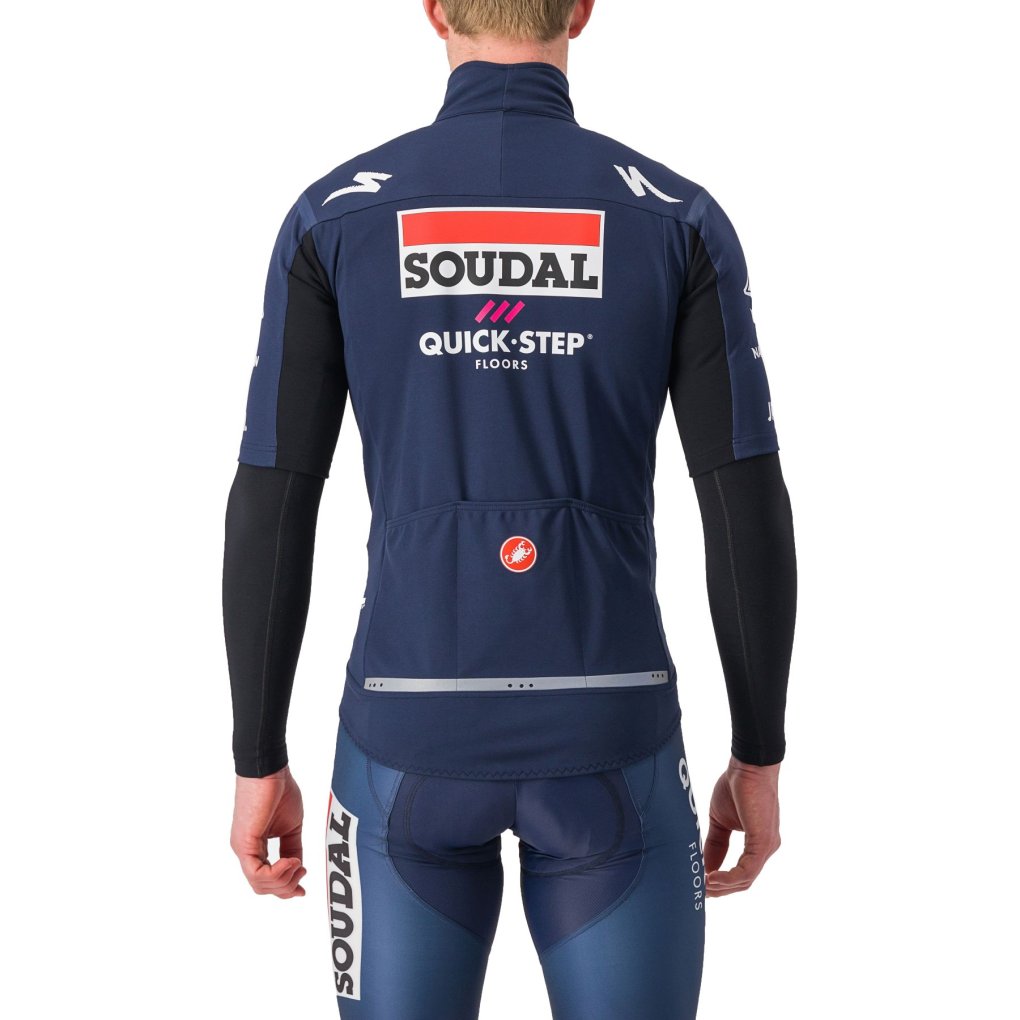 Castelli Gabba RoS 2 Short Sleeve Jacket Team Soudal Quick-Step Men - belgian blue 424