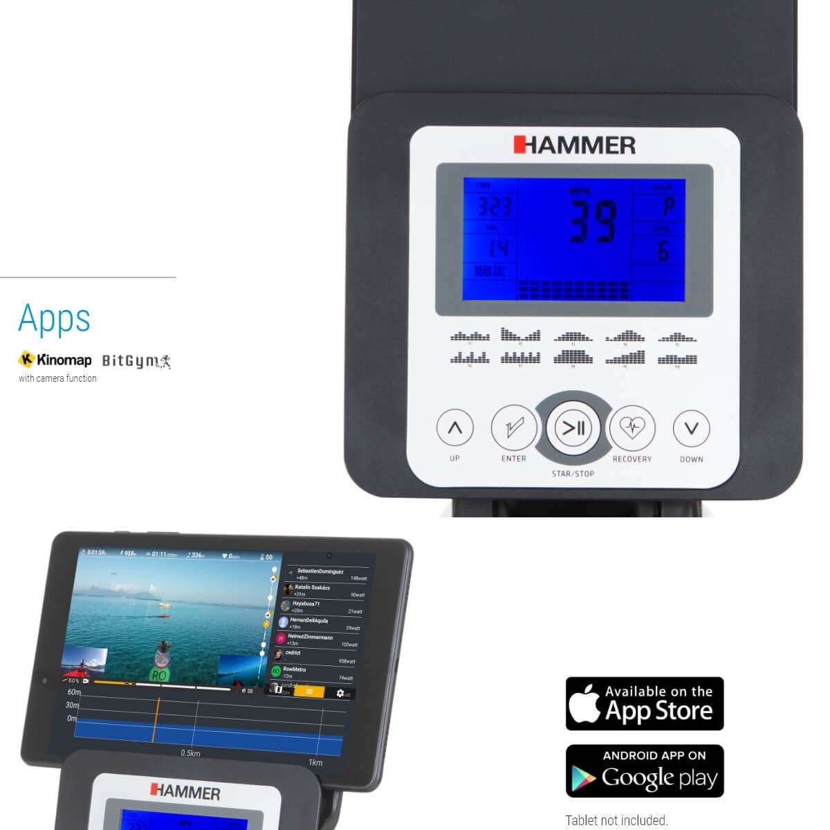 Rowing Machine  Cobra XTR Plus