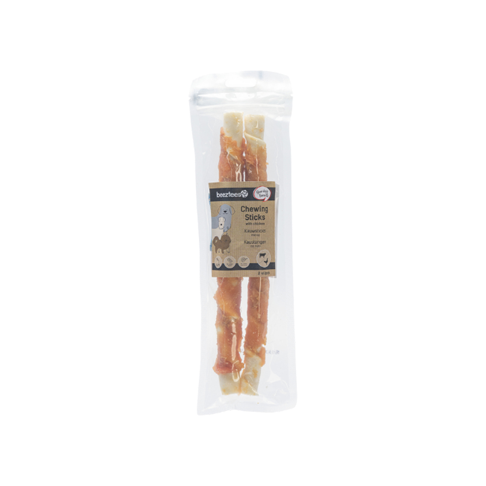 Beeztees Culinary Chew Stick - 2 x 15cm - Chicken