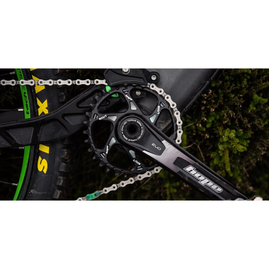 Hope EVO Crank without Spider - DH - 83mm - black