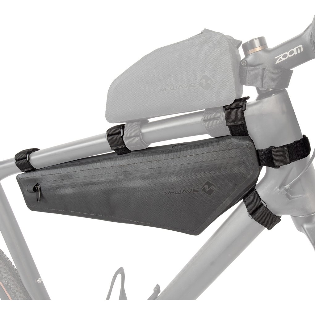 M-Wave Rough Ride II Triangle Frame Bag - 2.1L - black