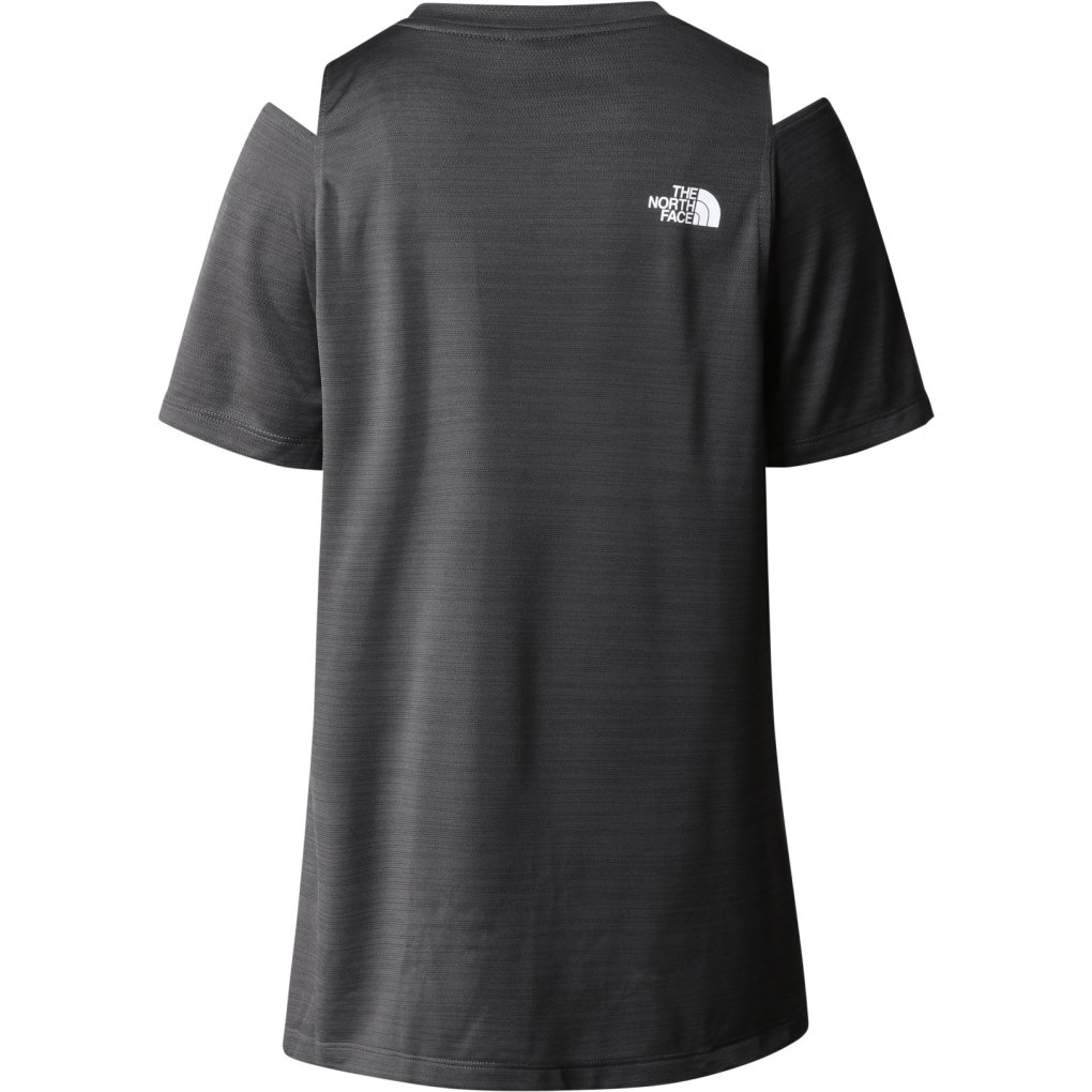 The North Face Athletic Outdoor T-Shirt Women - Asphalt Grey/TNF Black