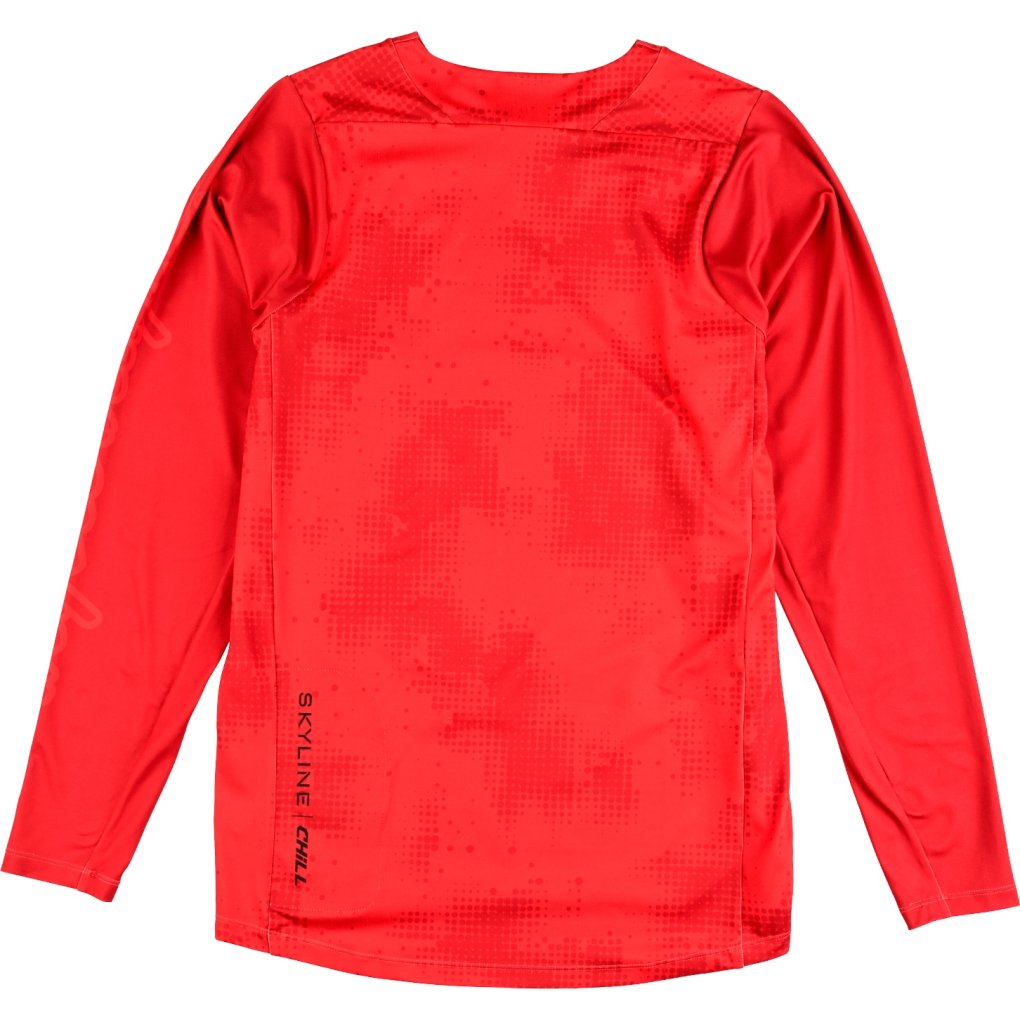 Troy Lee Designs Skyline Chill Long Sleeve Jersey Men - Scattered Fire Orange