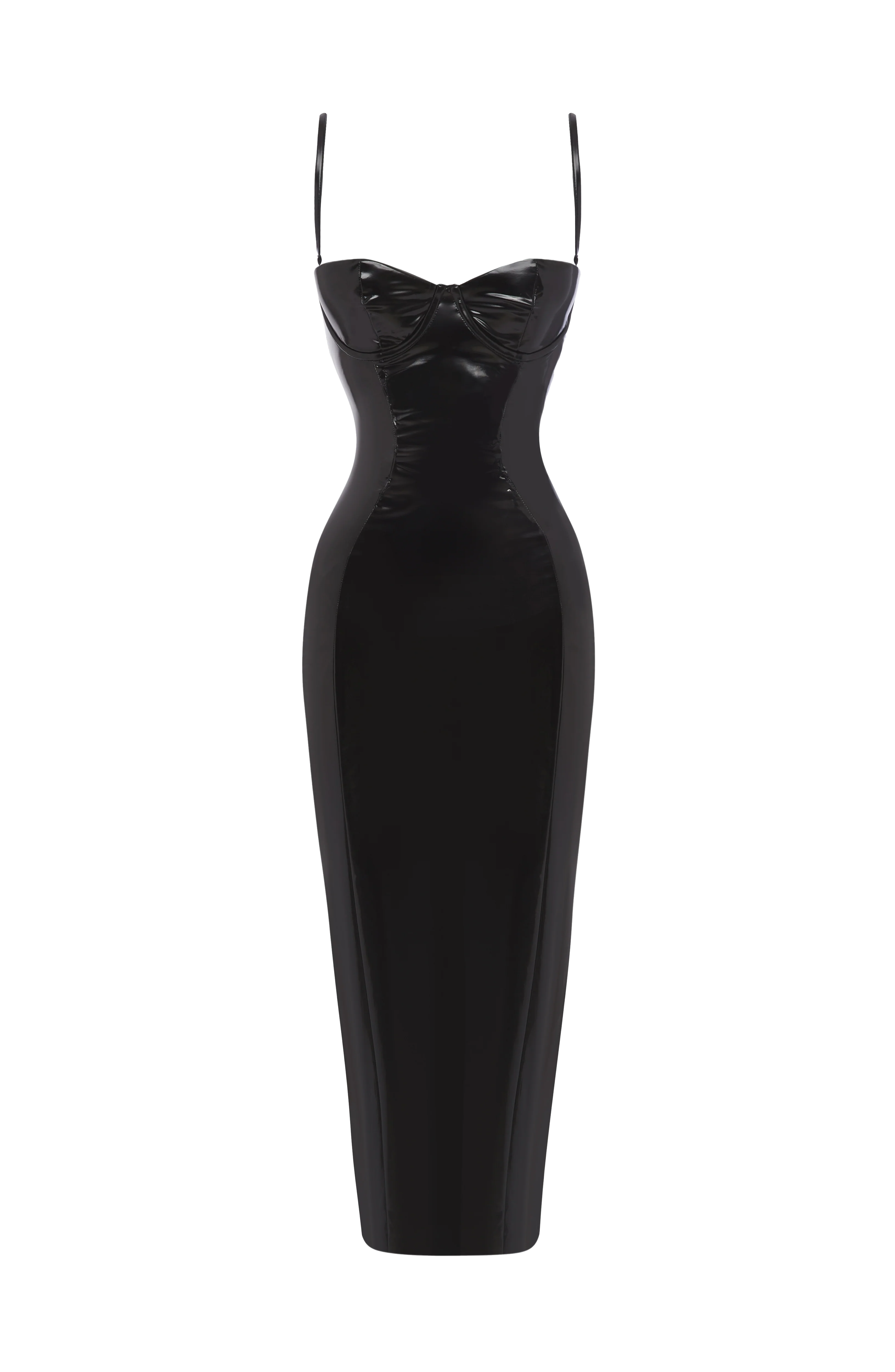 Amala Midi Dress - Black