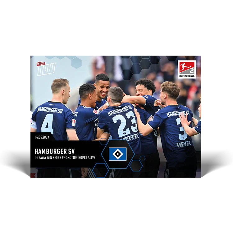 Topps UK - 1-5 away win keeps promotion hopes alive! - Bundesliga TOPPS NOW® Card #204