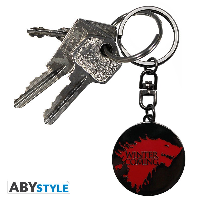 GAME OF THRONES Keychain Winter is coming