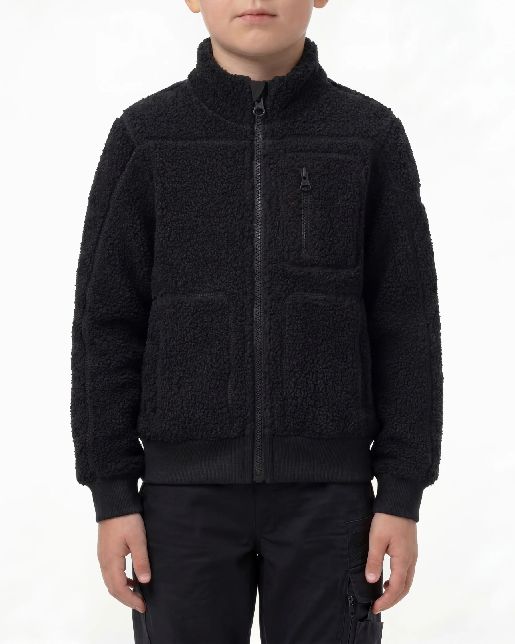 Kids Sherpa Fleece Jacket e.s.e:pic