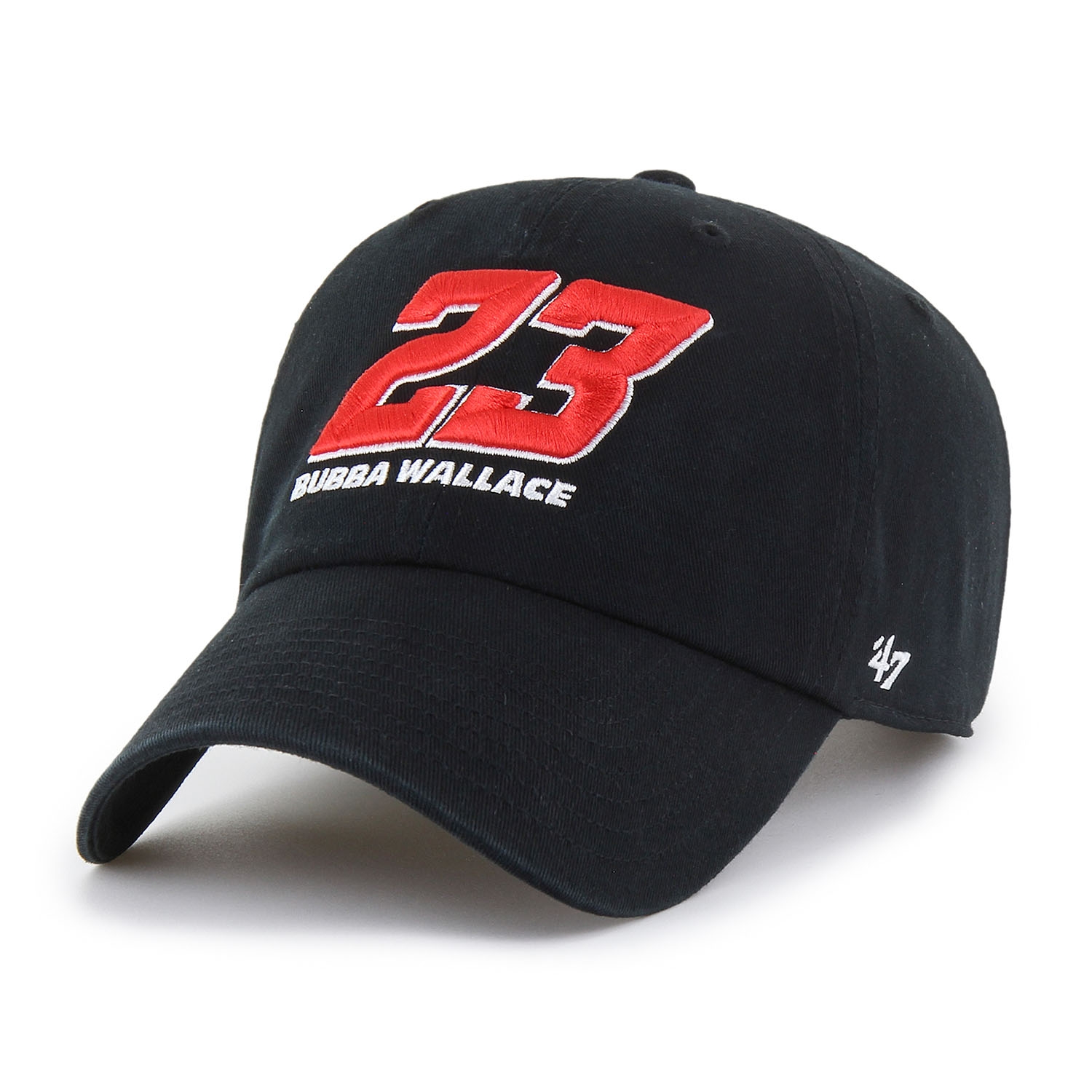 #23 Bubba Wallace '47 Clean Up Adjustable NASCAR Cap Black