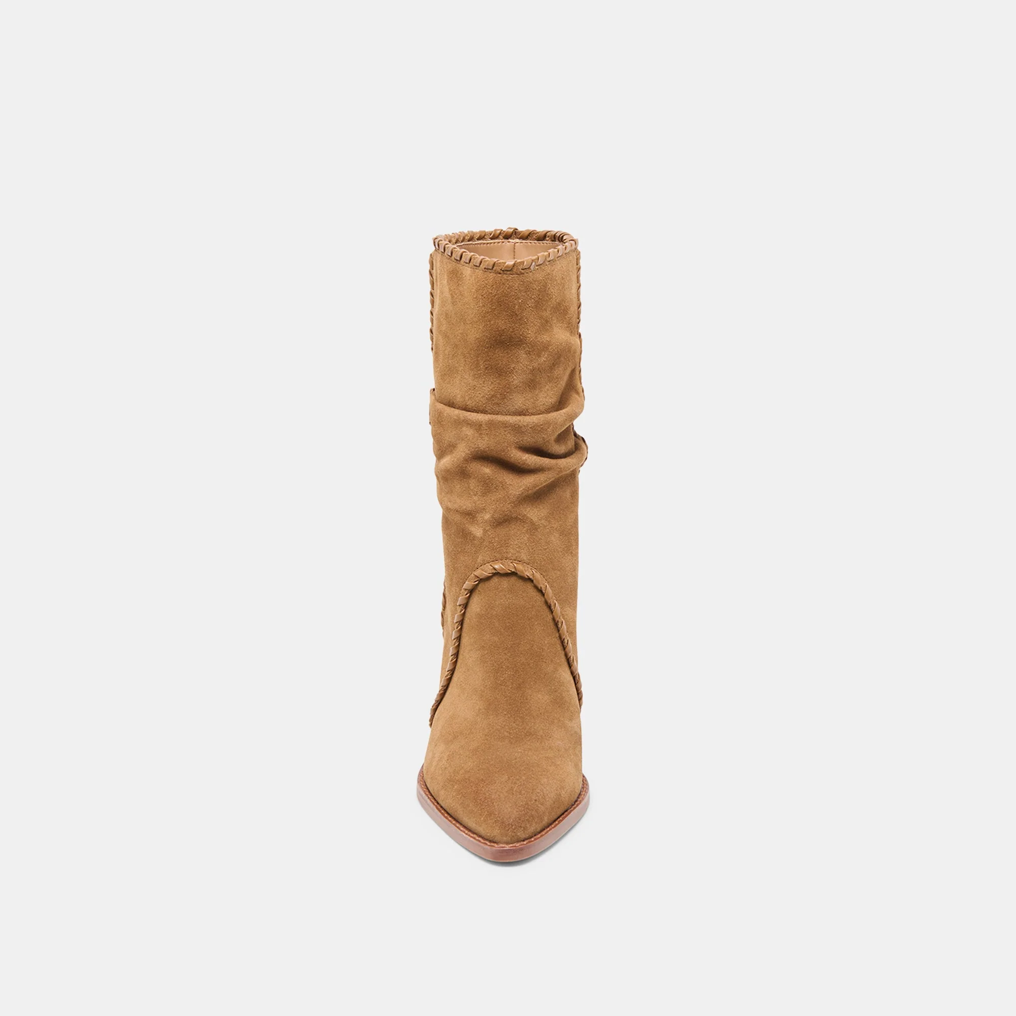 JULITH BOOTS LT BROWN SUEDE