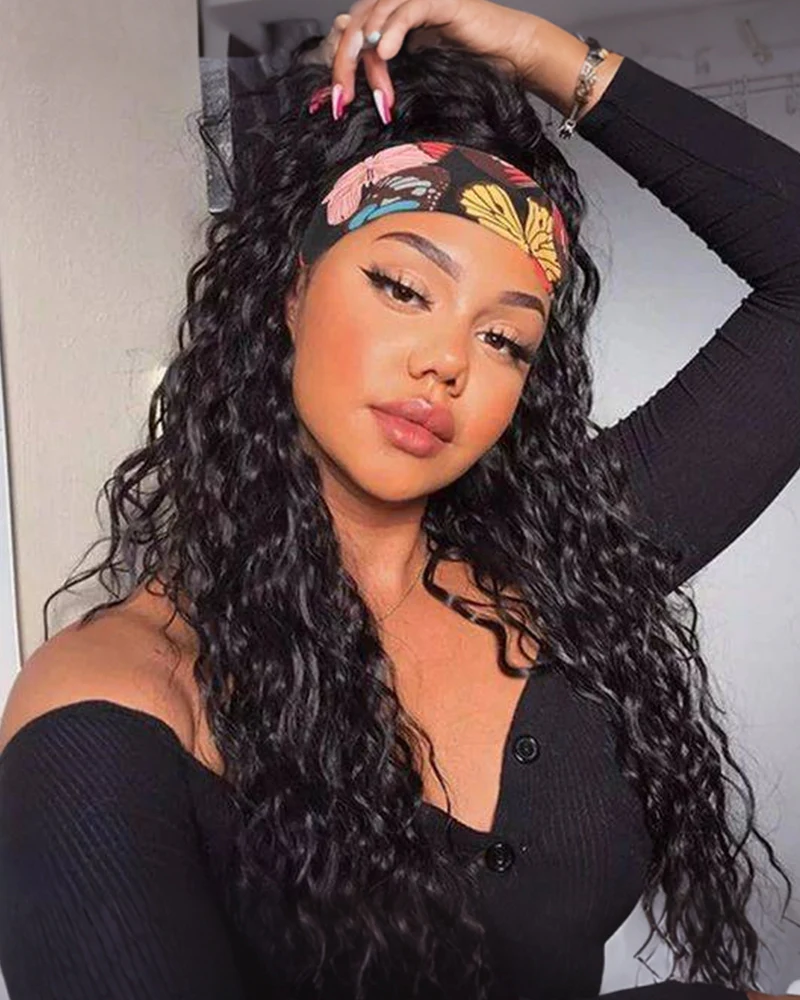 Ophirawig $99 Final Deal Price Varied Lace Natural Black Water Wave/Body Wave/Deep Wave Wig