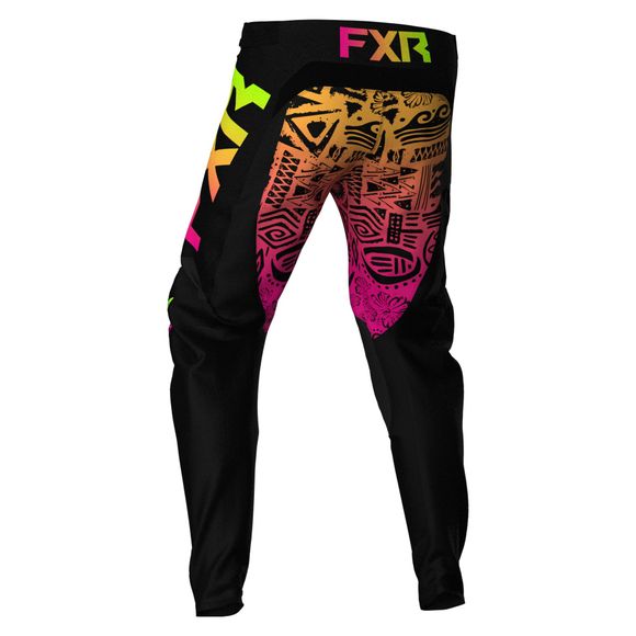 FXR PODIUM SHERBERT AZTEC 2021 cross pants - Black / MulticolorRef: FXR0018