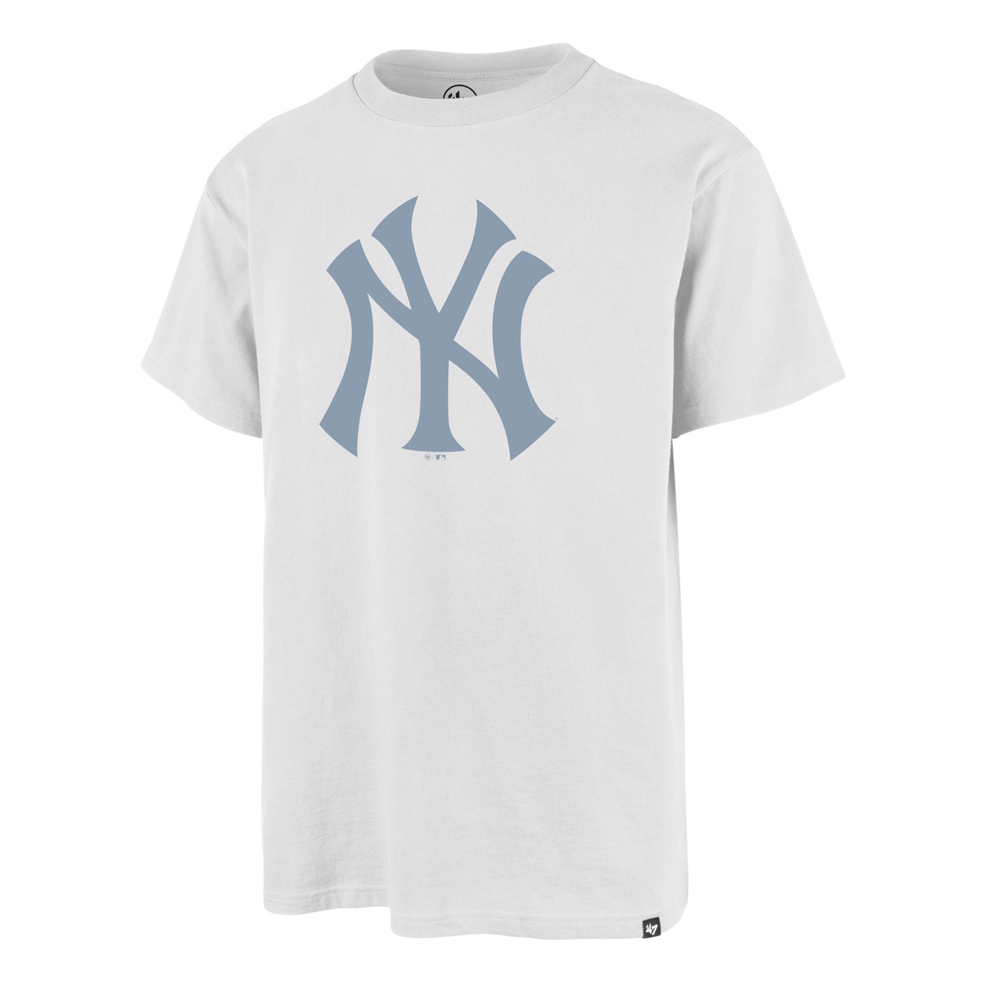 New York Yankees 100 Seasons '47 Backer Echo MLB T-Shirt White