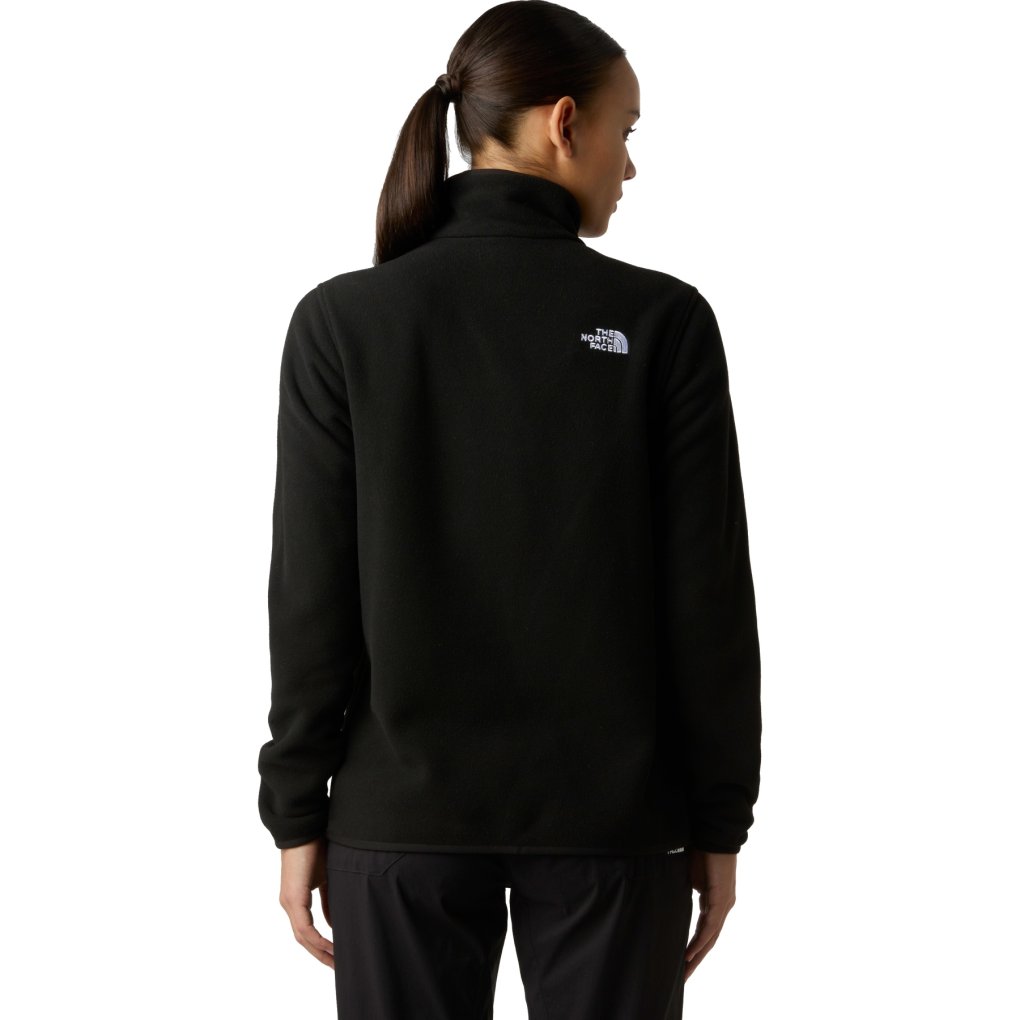 The North Face Glacier Fleece 1/4 Zip Pullover Women - TNF Black