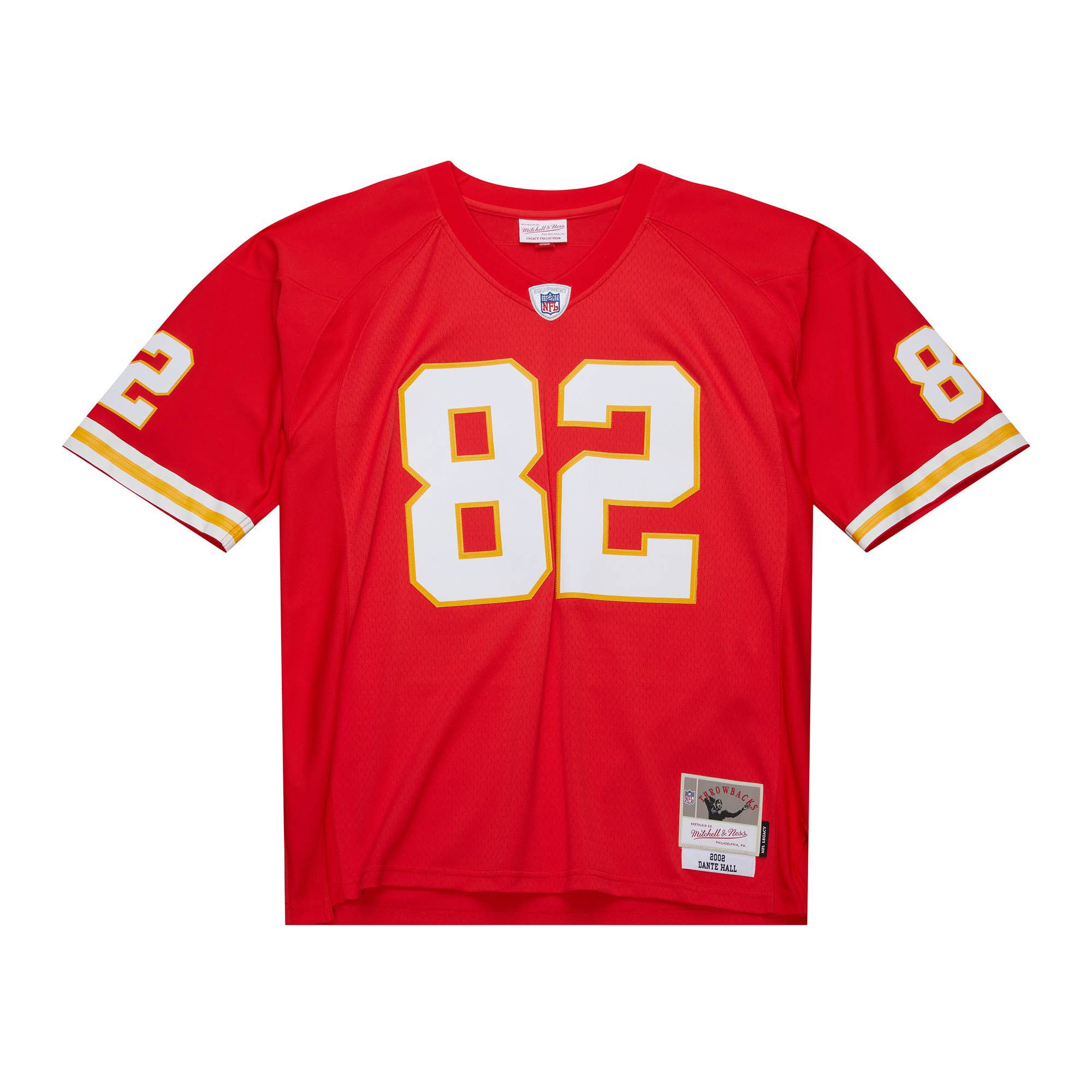 Dante Hall #82 Kansas City Chiefs 2002 Legacy Throwback NFL Jersey Red