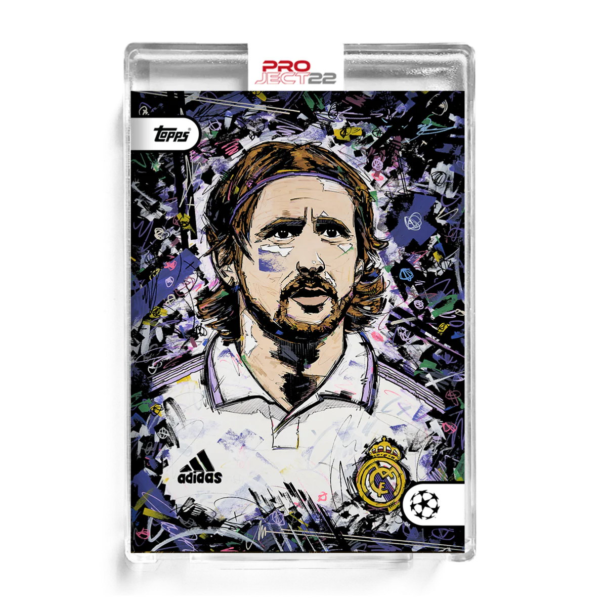 Project22 - Luka Modric by Ivan Beslic - Topps UK