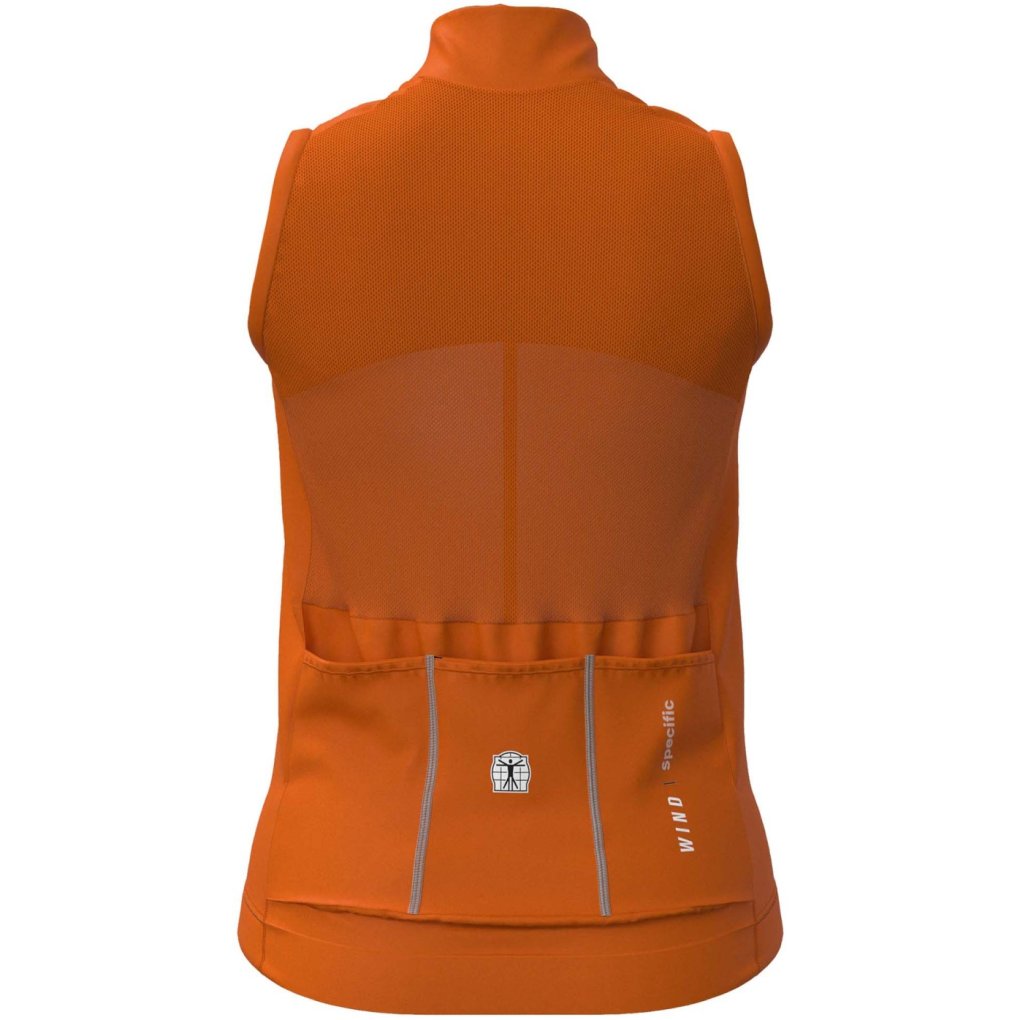 Bioracer Icon Cycling Gilet Women - rusty ochre