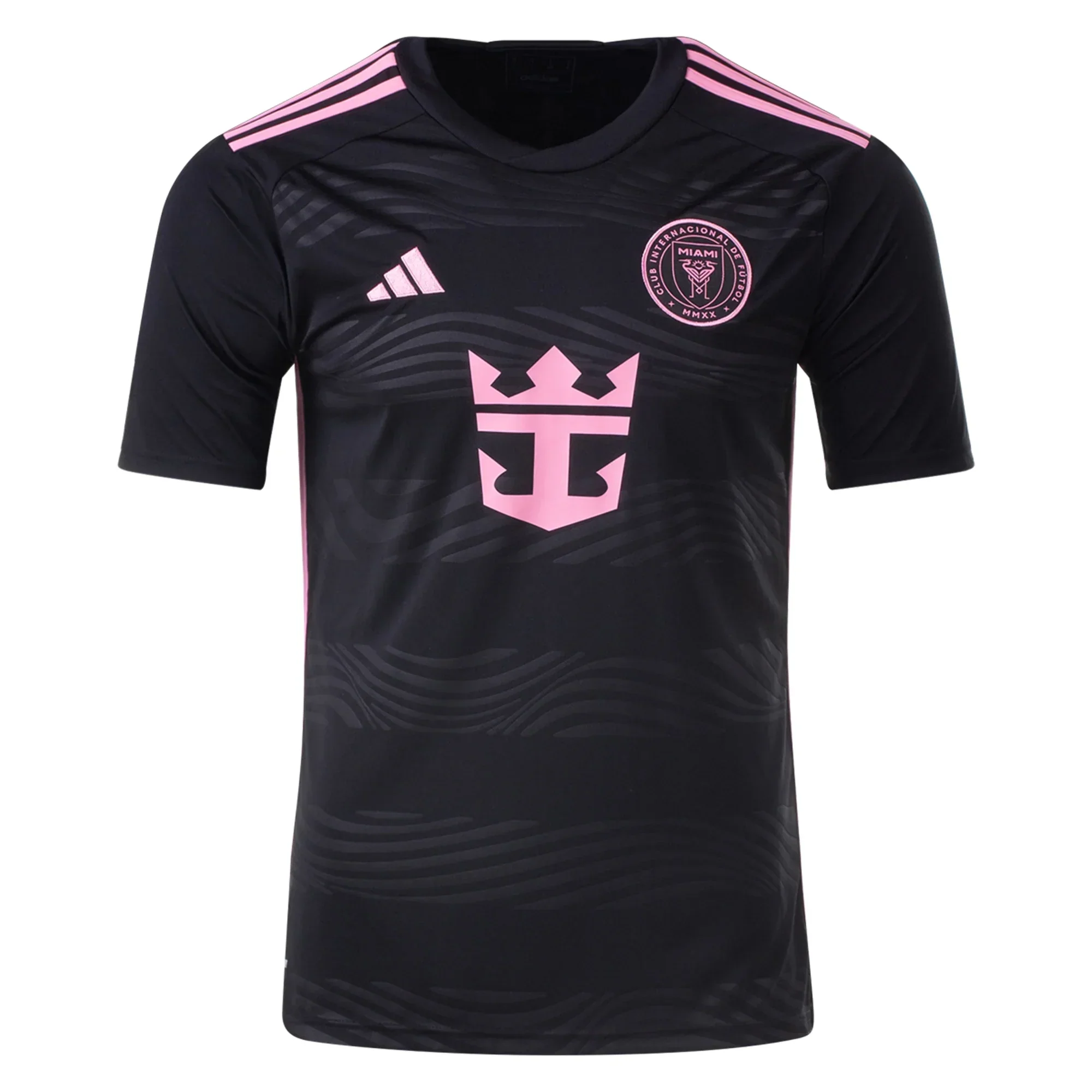 Inter Miami Lionel Messi Away Jersey w/ Royal Caribbean Sponsor* 23/24 (Black)