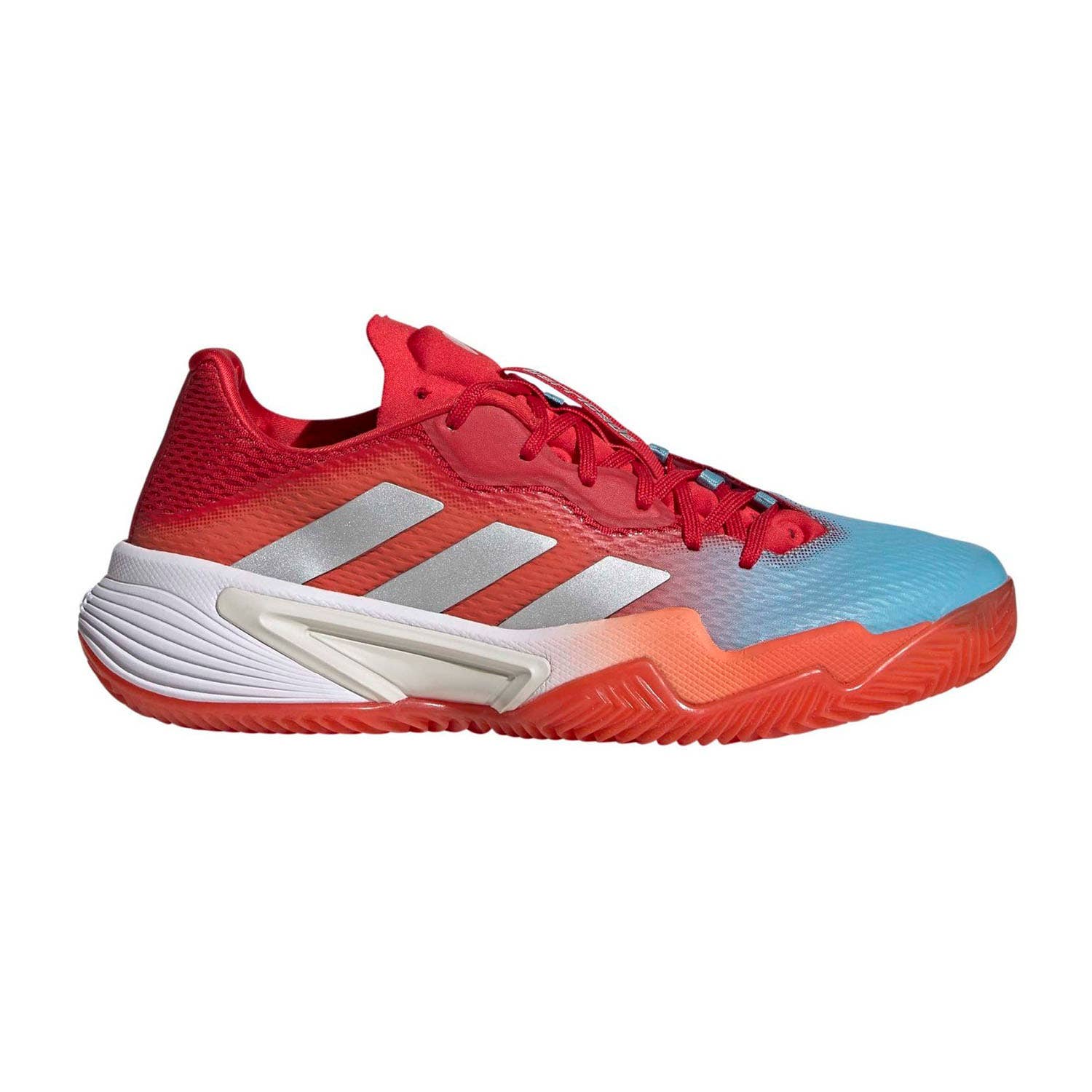 ADIDAS ADIDAS BARRICADE CLAY RED GREY WOMEN'S HQ8427