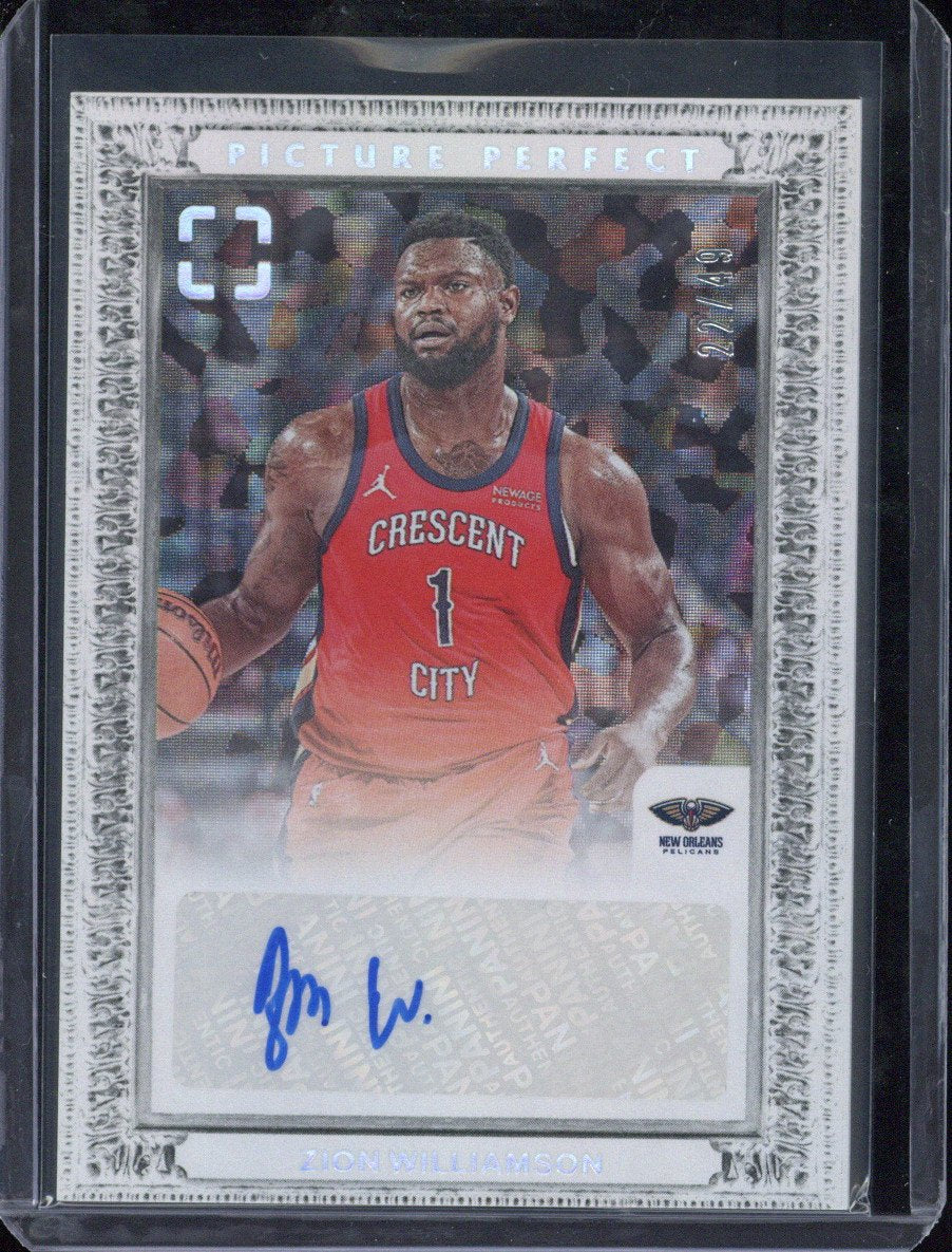2024-25 Panini Photogenic Basketball Zion Williamson Autograph /49 #PPS-ZWL