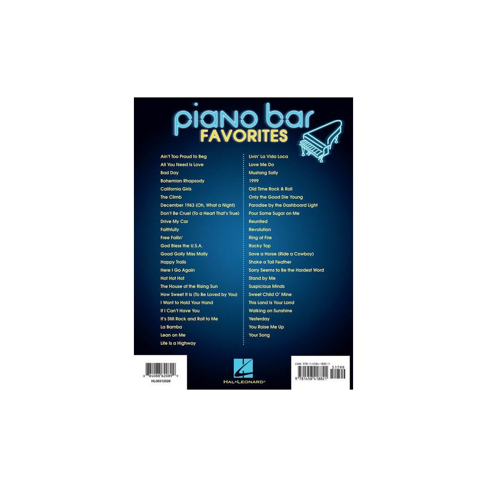 Hal Leonard Piano Bar Favourites – Thomann Ireland