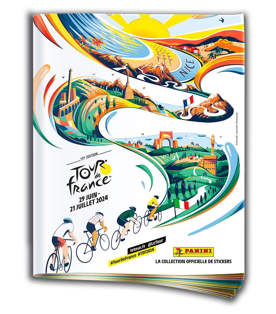 Tour de France 2024 - missing stickers