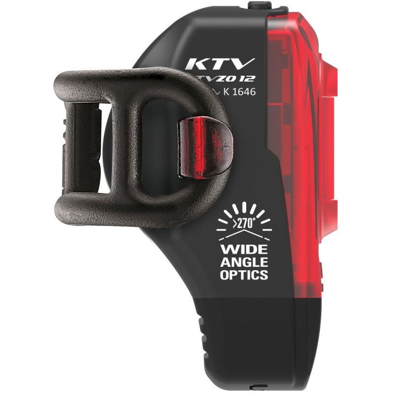 Lezyne KTV Drive Rear Light - German StVZO approved - black