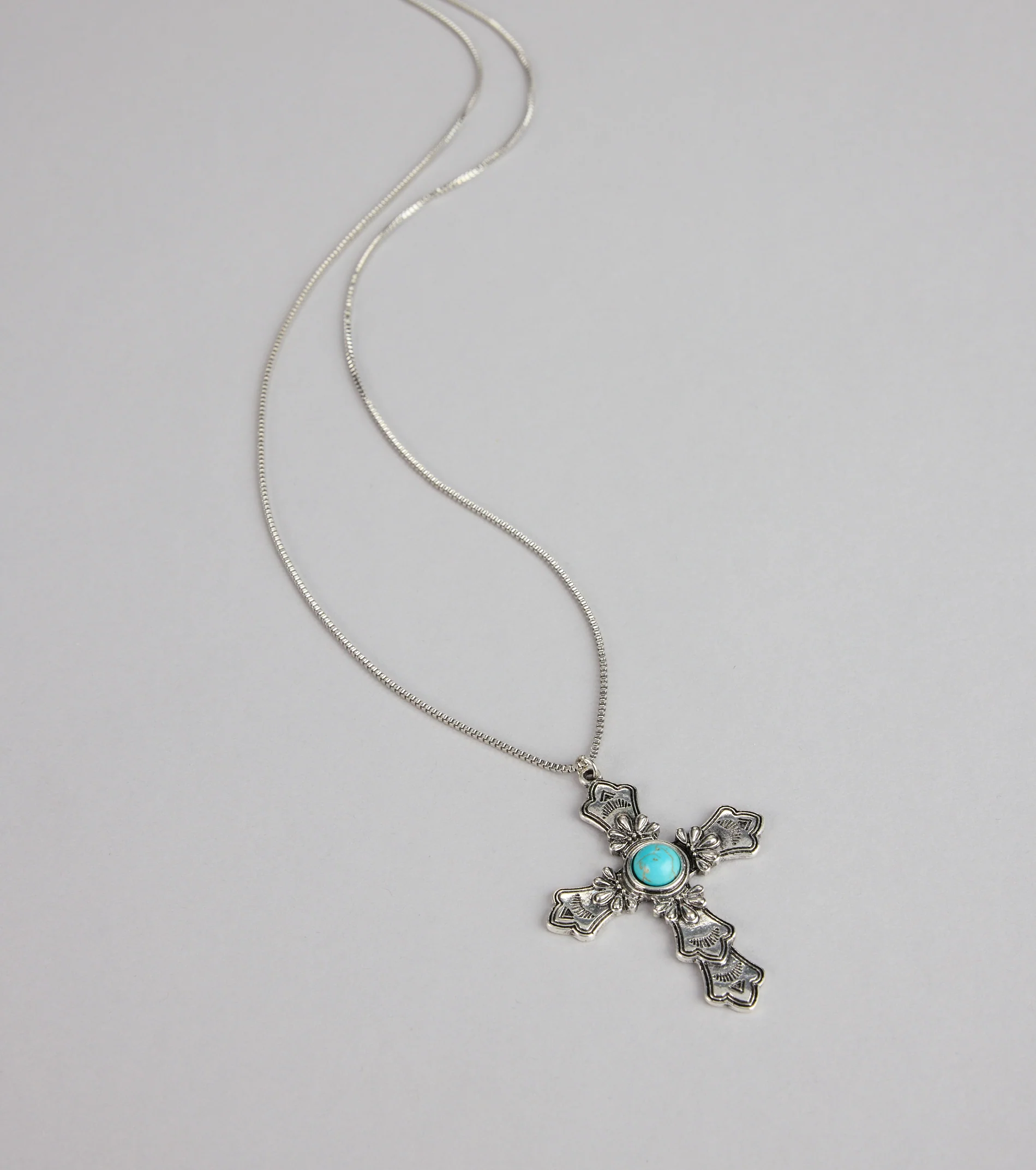 Soul Stone Cross Necklace
