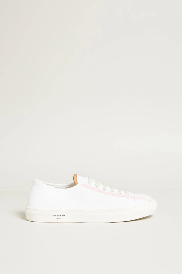 Canvas sneakers - WHITE