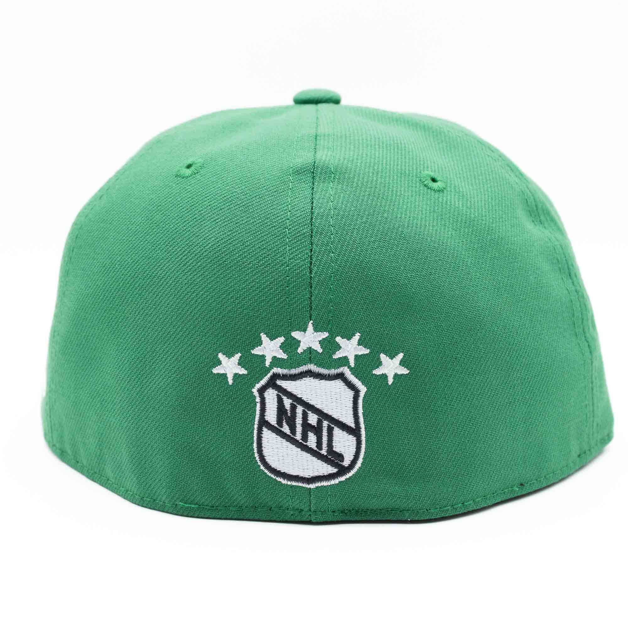 Minnesota North Stars Vintage Mitchell & Ness Fitted NHL Cap Green