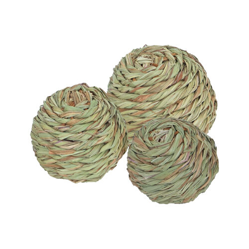 Boon Grass Ball Woven with Bell - 10 cm