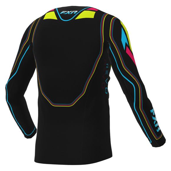 FXR REVO VELOCITY RAVE 2026 cross jersey - Blue / BlackRef: FXR1679