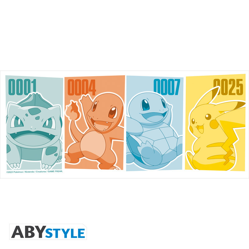 POKEMON Mug Pikachu & Kanto Starters