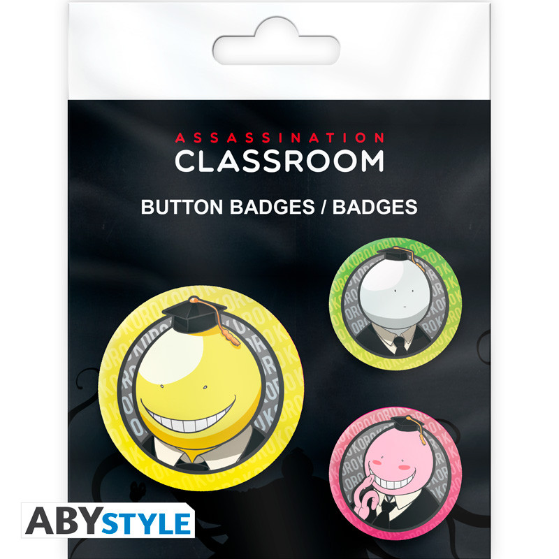 ASSASSINATION CLASSROOM Badge Pack Koro