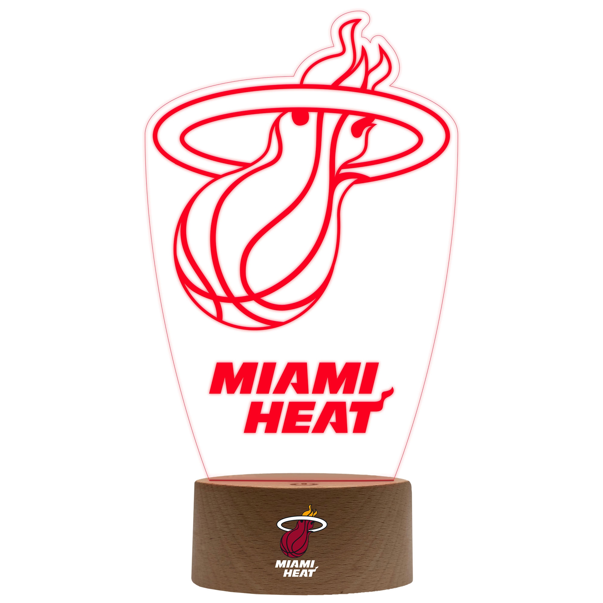 Miami Heat NBA Team Logo LED Sign