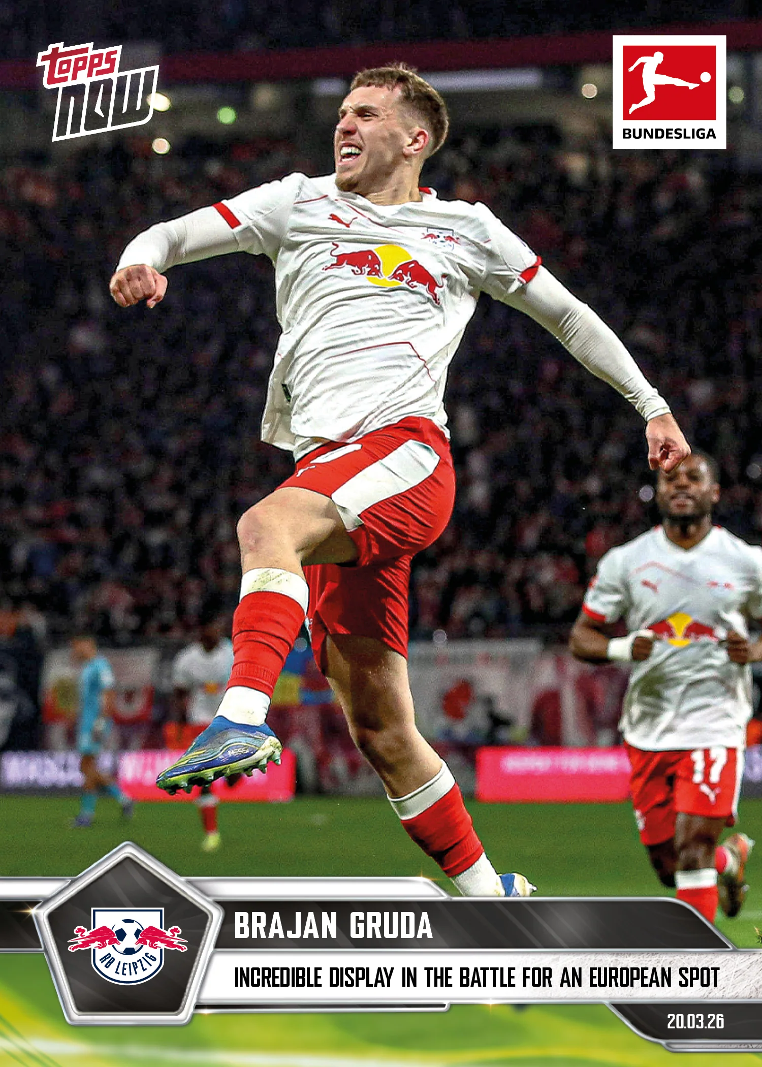 Brajan Gruda - 2025-26 Bundesliga Topps NOW® - Card 152 - PR: 110