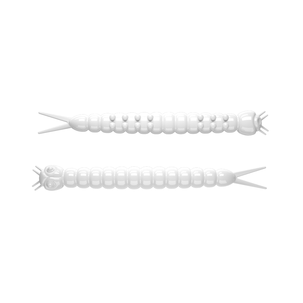 Libra Lures Slight Worm artificial bait (white)