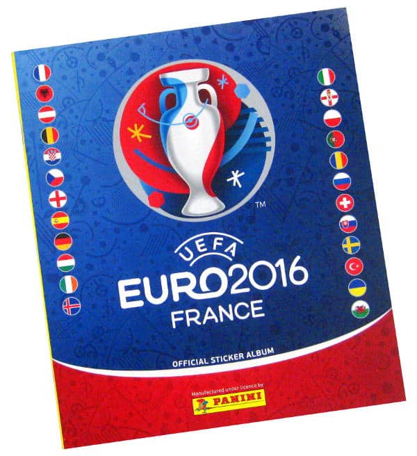 Panini EURO 2016 Album Czech Republic Slovakia