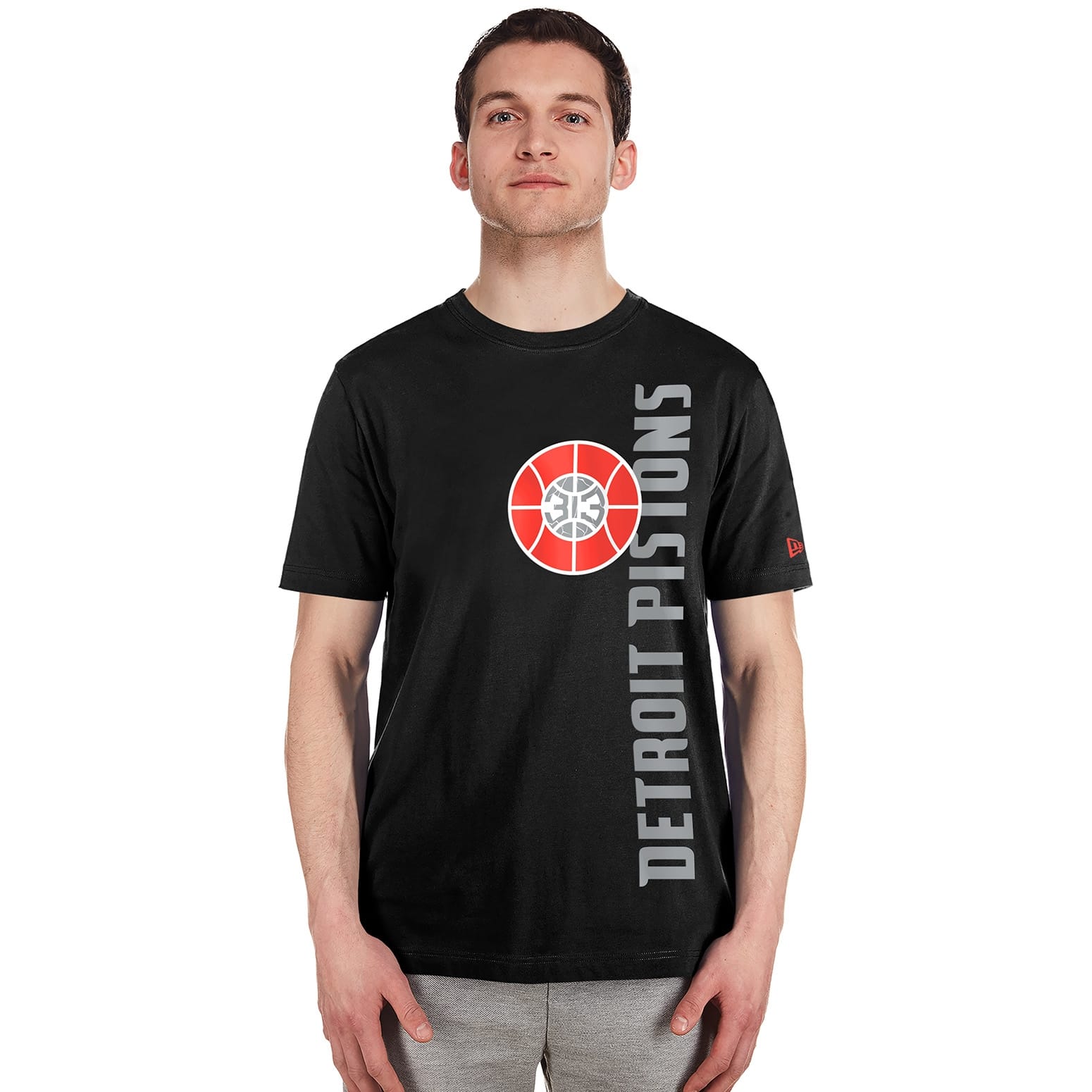 Detroit Pistons 2024 NBA City Edition New Era T-Shirt Black