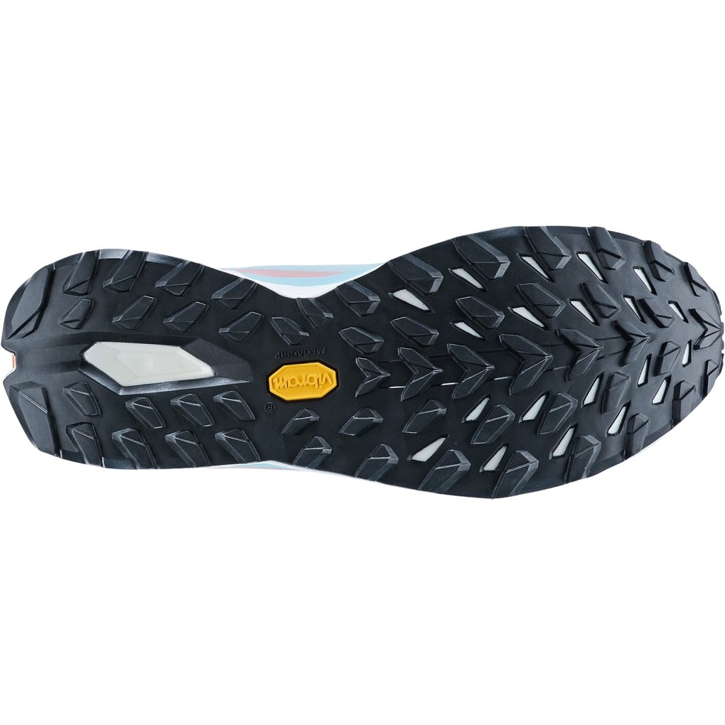 LOWA Madrix Running Shoes Men - misty blue/orange