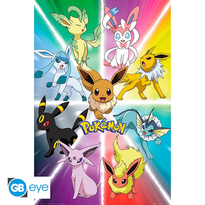 POKEMON Eevee Evolution Poster (91.5x61cm)