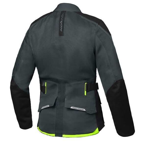 Ixon M-NJORD L Motorcycle Jacket - Green / YellowRef: IX1764